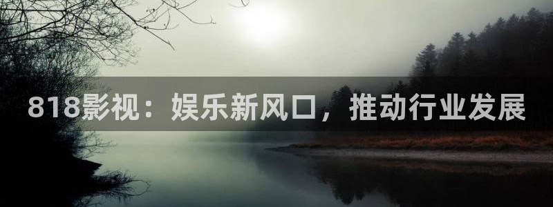 飘雪影院怎么免费看：818影视：娱乐新风口，推动行业发展